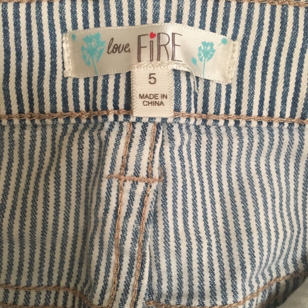 ⚡️2for$20⚡️High waisted striped shorts - Picture 6 of 7